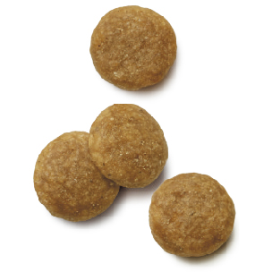 【無着色】この製品は、ペットフード公正取引協議会の定める分析試験の結果、「総合栄養食/成長期用」の基準を満たすことが証明されています。