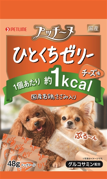 プッチーヌ ひとくちゼリー 国産若鶏ささみ入り チーズ味